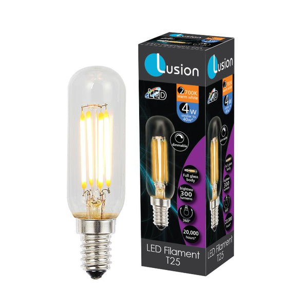 Buy Lusion T25 4w E14 LED Rangehood Globe 20310 – ONE STOP LIGHTING