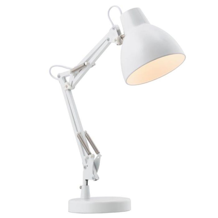 Fitzroy Adjustable Task Lamp - E14 - White