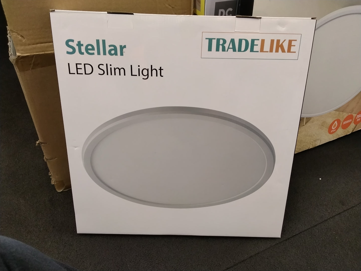 Stellar TLSTTC30-WH SLIM OYSTER LIGHT