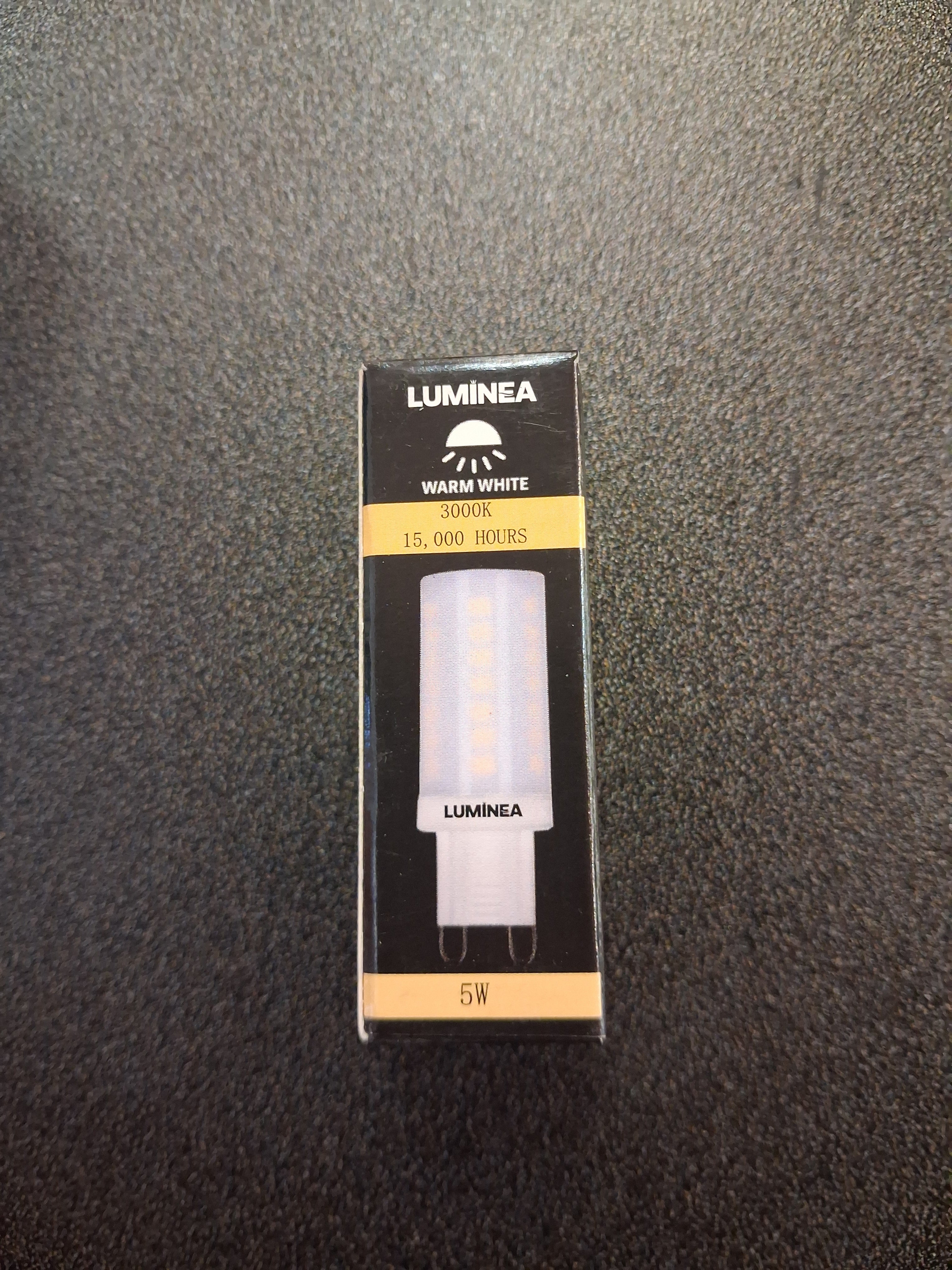 LUMINEA G9 LED BULB 3000K 5W DI9XH55MM