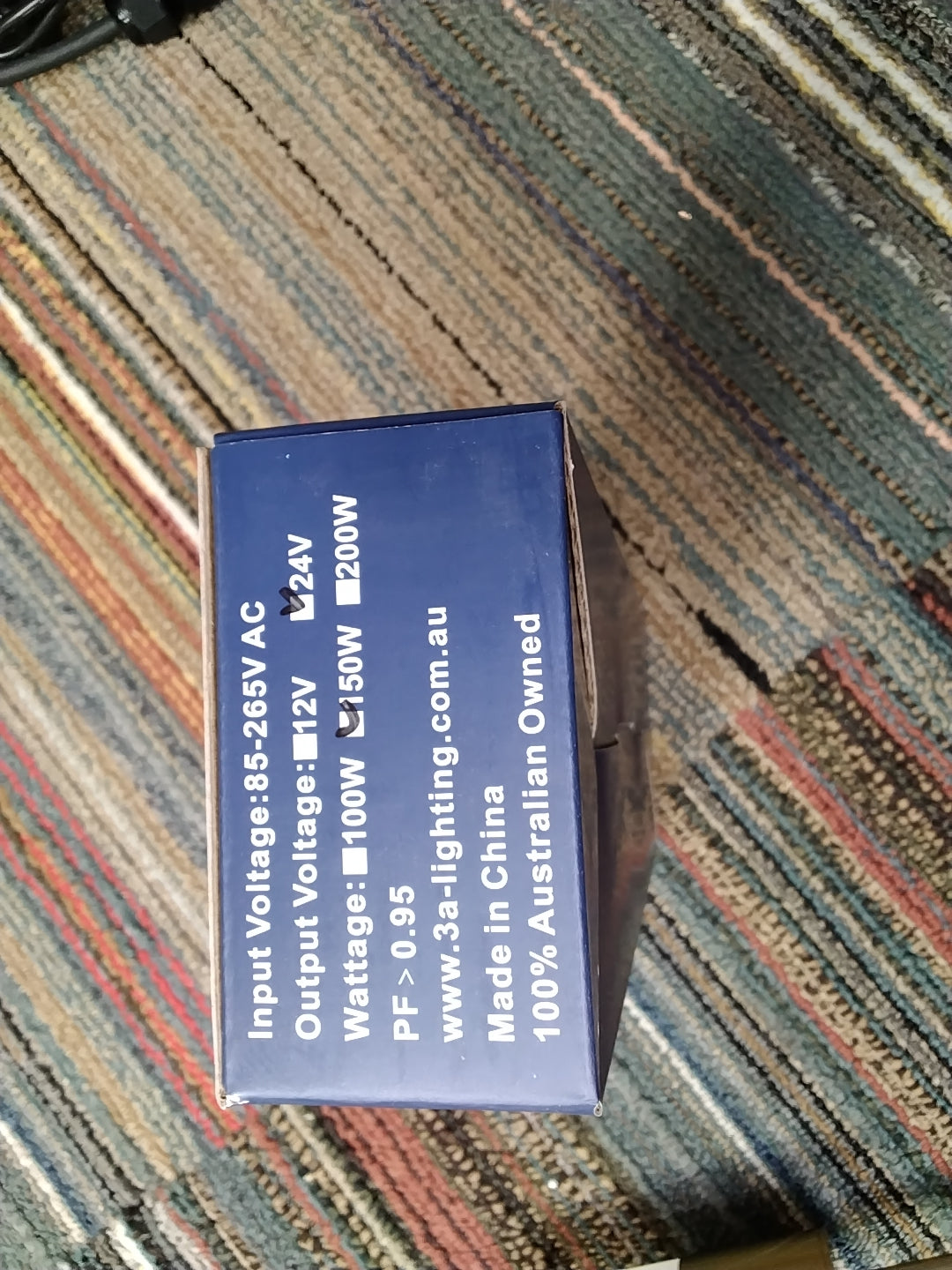 3A 150W 24V weatherproof driver