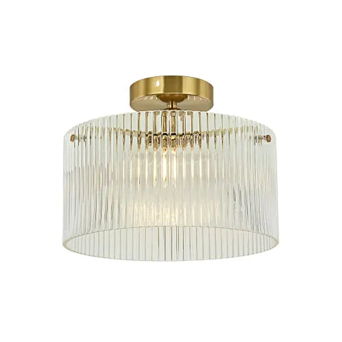 Vencha Medici 300mm Round Glass CTC - Gold