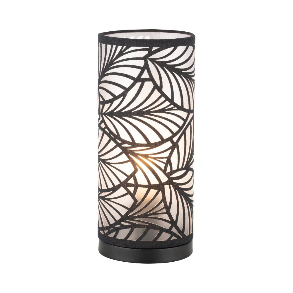 Freya 1 Light Table Lamp Black