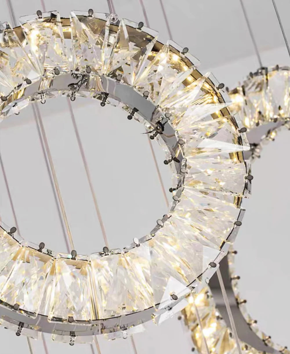 QZAO Lightings: Dangling Hoop Pendant