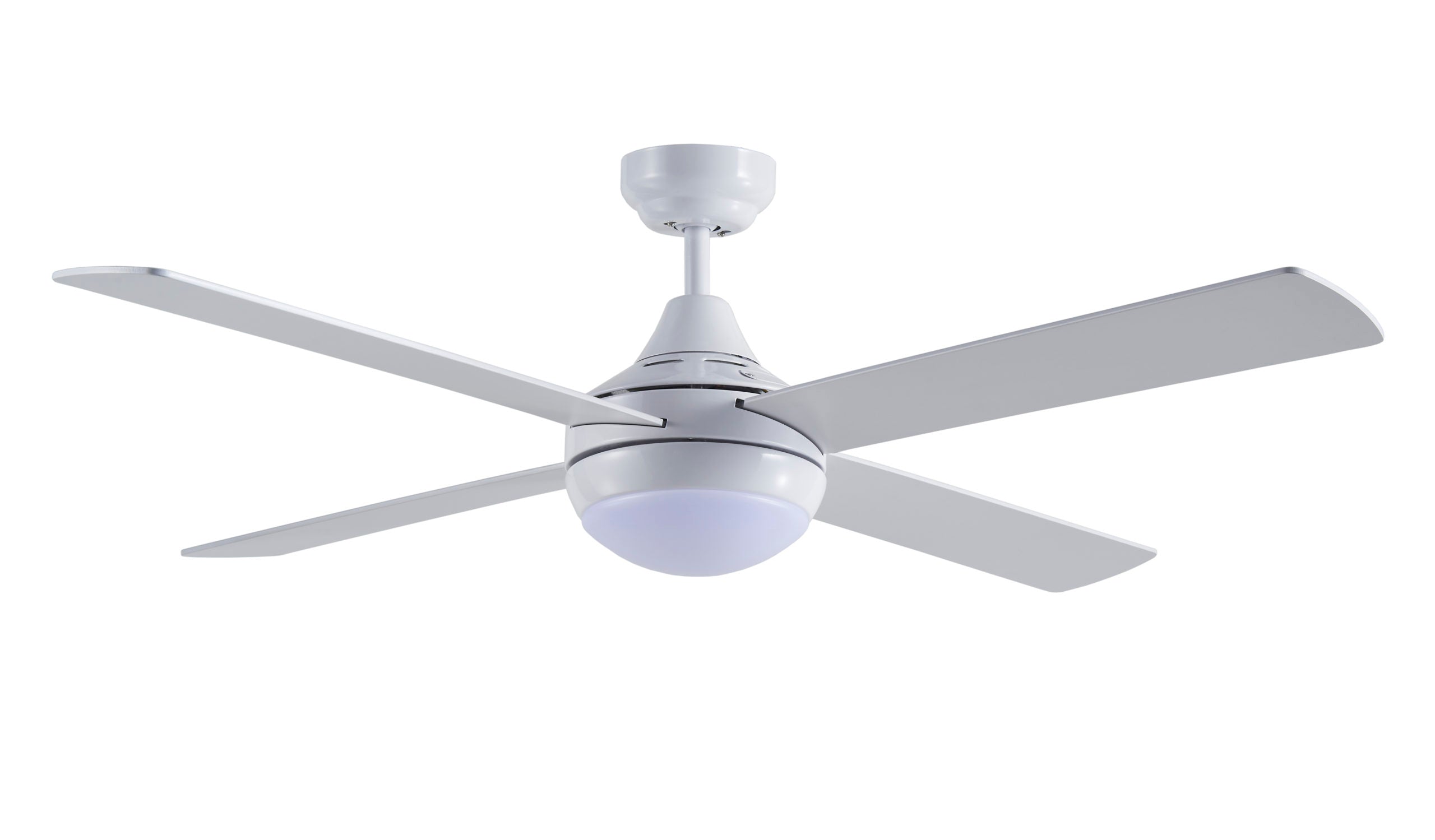 AC Ceiling Fan with Tricolour LED Light & Wall Control